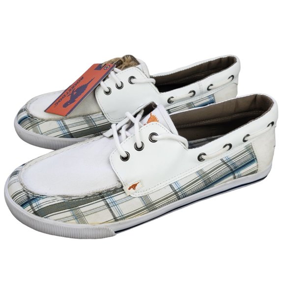 Rocket Dog Shoes Rocket Dog Mens Plaid Top Sider Boat Shoe Nautical